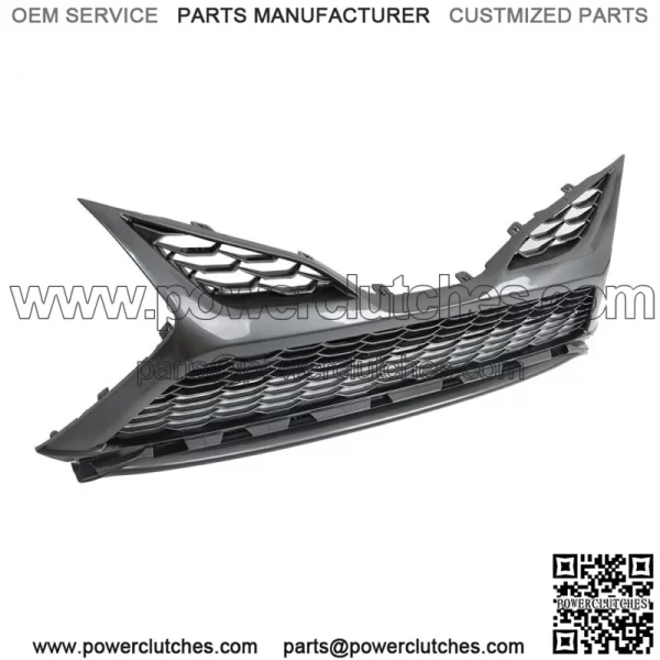 Front Lower Grille For 2021-2022 Toyota Camry SE XSE Gray W/O Radar Hole - Image 3