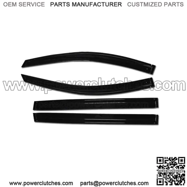4PC Window Visor For 2004-2008 2009 Toyota Sienna Rain Sun Deflector Shelter