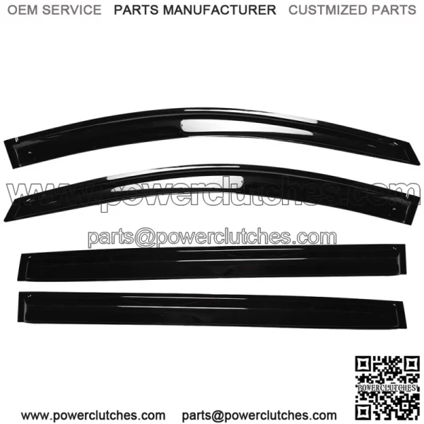 4PC Window Visor For 2004-2008 2009 Toyota Sienna Rain Sun Deflector Shelter - Image 3