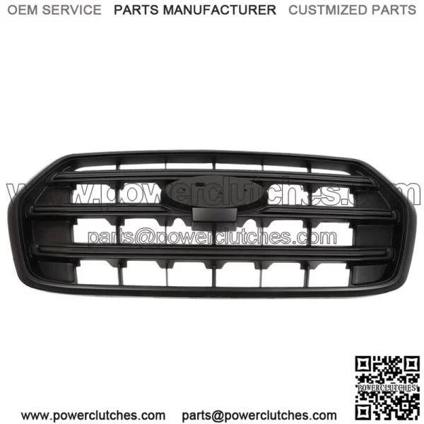 For 2020-2022 Ford Transit T150 T250 T350 Front Upper Grille Matte Black - Image 2