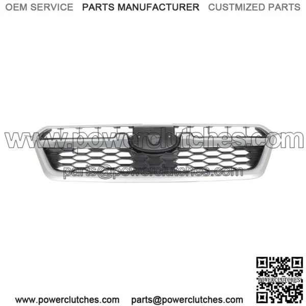 Chrome Shell Chrome Trim Grille Assembly Fit For 2012-2014 Subaru Impreza - Image 2