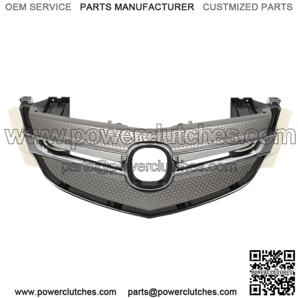 For 2007 2008 2009 ACURA MDX Chrome Grille Front Upper Grill Assembly - Image 2