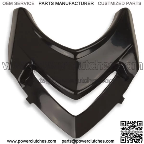 NEW POLARIS PREDATOR 500 BLACK PLASTIC VENTED HOOD CAP (For: Polaris)