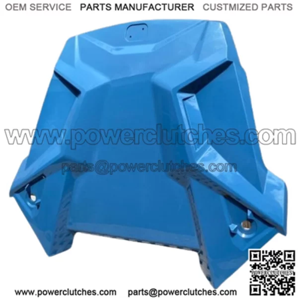 OEM POLARIS CENTER HOOD RZR S 1000 TRAIL  2023-2024 ZENITH BLUE  5457312-849 OH - Image 3