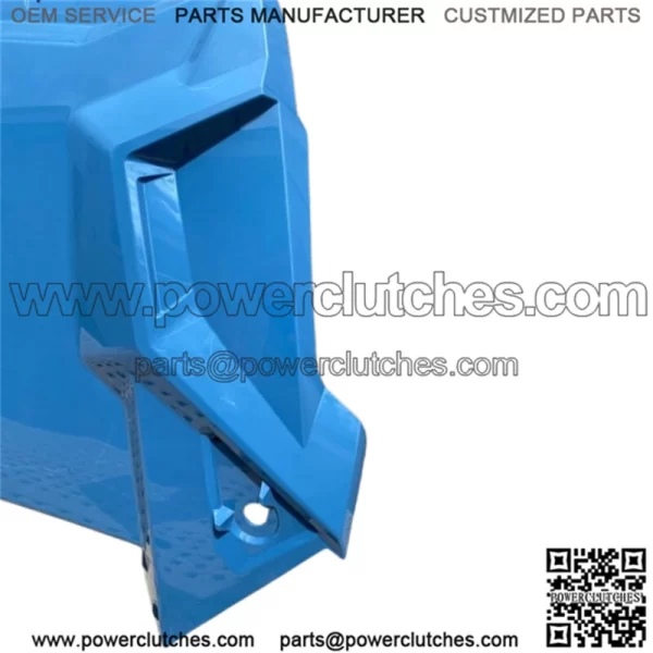 OEM POLARIS CENTER HOOD RZR S 1000 TRAIL  2023-2024 ZENITH BLUE  5457312-849 OH - Image 4