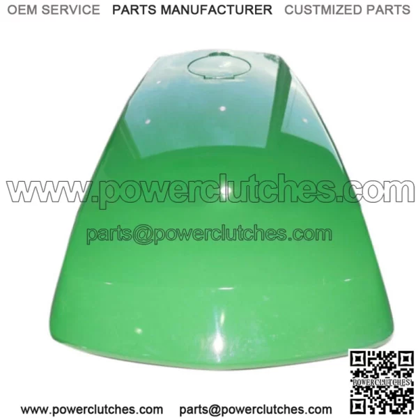 New Upper Hood with Assembled Fuel Door /Catch /Clips Fits John Deere 4300 - Image 2