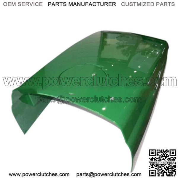 New Upper Hood with Assembled Fuel Door /Catch /Clips Fits John Deere 4300 - Image 5