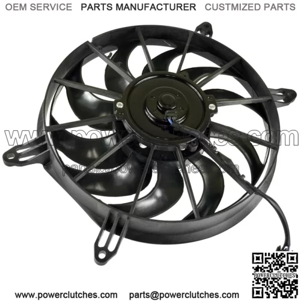 Radiator Cooling Fan Motor For Polaris Hawkeye 400 2x4 HO 2012 2013 2014 (For: Polaris Sportsman 570)
