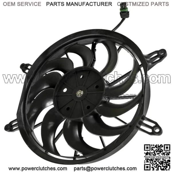 Radiator Cooling Fan Motor For Polaris Hawkeye 400 2x4 HO 2012 2013 2014 (For: Polaris Sportsman 570) - Image 4