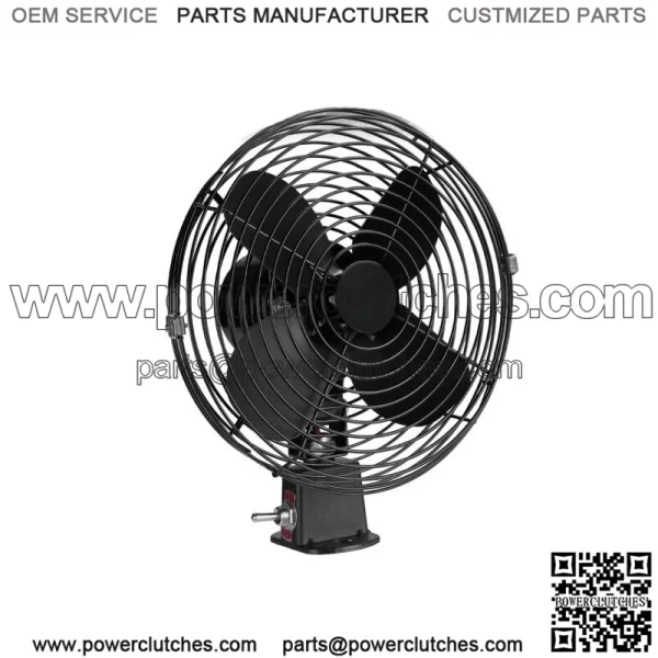 12V UTV Cabin Cooling Fan 1.57"-2.48" for Kawasaki Mule 4000/4010 2014-23 (For: More than one vehicle)