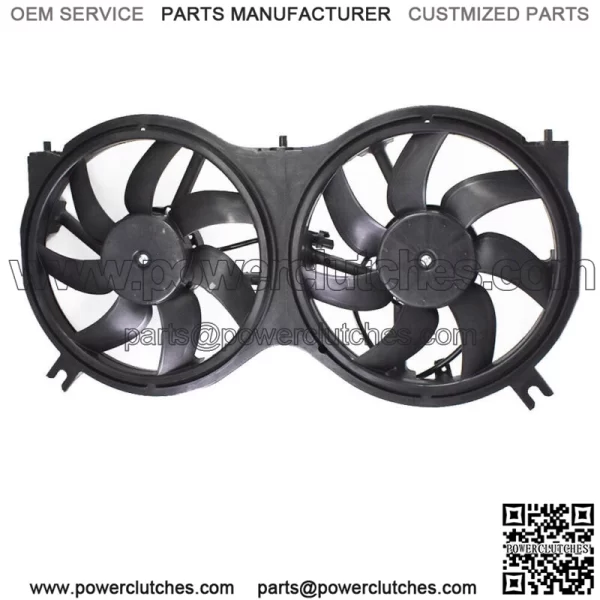 TYC623760 A/C Radiator Dual Cooling Fan Assembly For 2013-2019 Nissan Pathfinder - Image 2