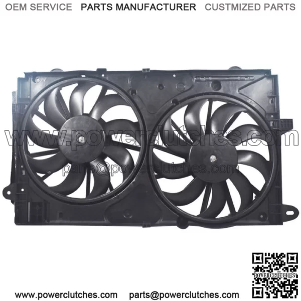 Radiator Cooling Fan Assembly 20979495 For Chevrolet Malibu Impala 2.5l L4 - Image 2