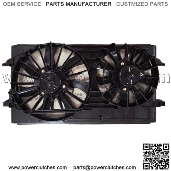 Radiator Cooling Fan Assembly For 2005-2010 Pontiac G6 2004-12 Chevrolet Malibu - Image 4
