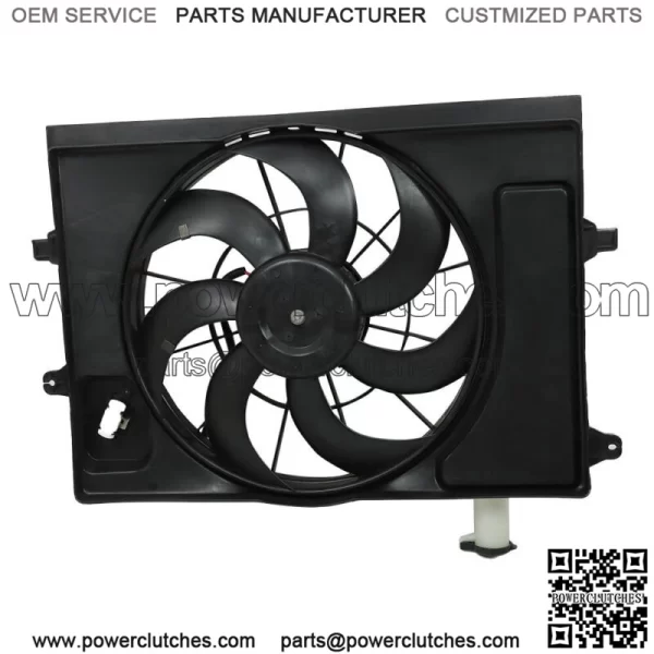 Radiator Cooling Fan Assembly For 2018-2021 Hyundai Kona 25380J9200 Single Fan - Image 5