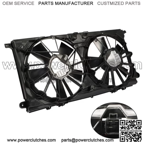 Radiator Cooling Fan Assembly For Ford F-150 Expedition Lincoln Navigator