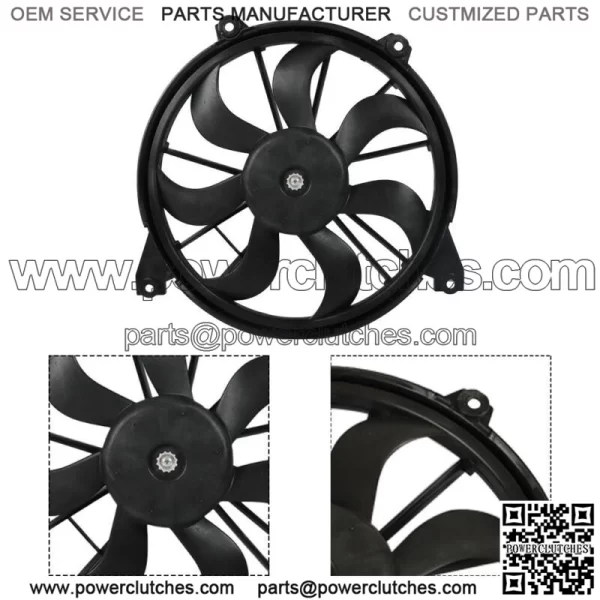 Radiator Cooling Fan Assembly For 2009-2020 Dodge Journey Single Fan 68102116AA