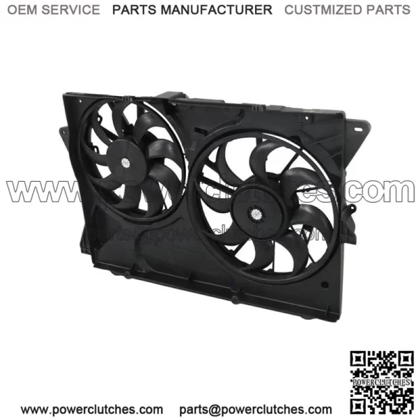 Engine Radiator Cooling Fan Assembly for 2013-19 Ford Explorer Flex Lincoln MKT - Image 3