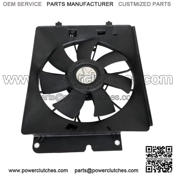 A/C Condenser Cooling Fan For 2002-2006 Honda CR-V 2003-2006 Element Right Side - Image 2