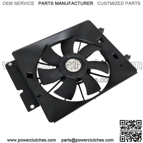 A/C Condenser Cooling Fan For 2002-2006 Honda CR-V 2003-2006 Element Right Side - Image 3