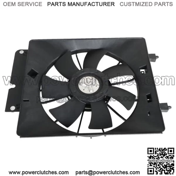 A/C Condenser Cooling Fan For 2002-2006 Honda CR-V 2003-2006 Element Right Side - Image 5