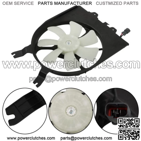 A/C Condenser Cooling Fan HO3117101 For 2005-2010 Honda Odyssey 3.5L Right Side