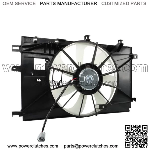 Cooling Fan Radiator Condenser Fan Assembly For 2020-2022 Toyota Corolla 1.8L - Image 5