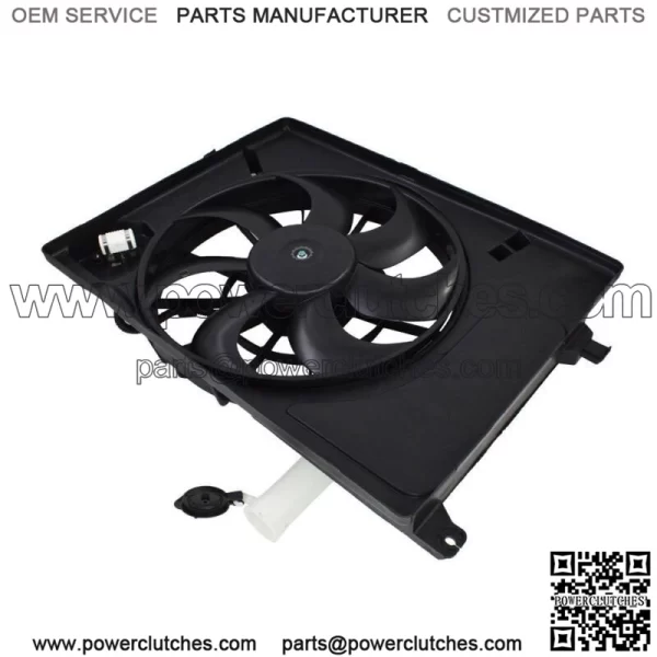 Radiator AC Condenser Cooling Fan Assembly For 11-13 Elantra 14 Forte 253803X100 - Image 5