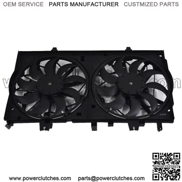 New Radiator A/C AC Condenser Cooling Fan For Nissan Rogue 14-18 X-Trail 15-17