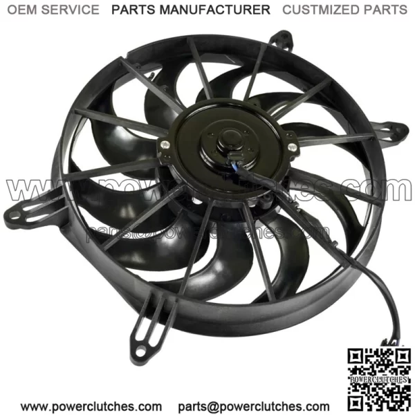 Radiator Cooling Fan Motor For Polaris Sportsman 570 4x4 6x6 2014 2015 2016-2021 (For: Polaris)