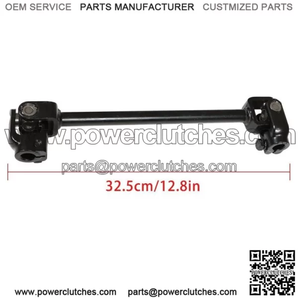 For 110cc Go Kart Cart Steering Wheel Kit Gear Rack Pinion Adjustable Shaft Set - Image 5