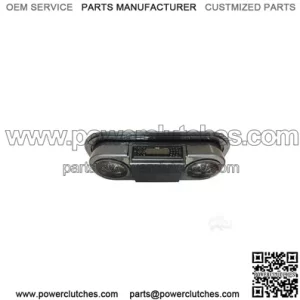 Golf Cart Carbon Fiber Console With Pyle Marine Receiver Pyle Speakers & Antenna