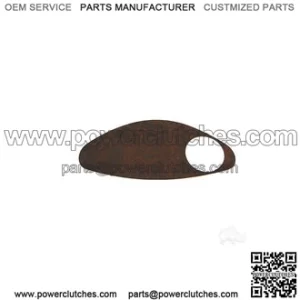 EZGO RXV Fleet Dash Cover Plate Dark Woodgrain