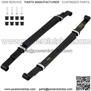 Heavy Duty Leaf Springs for Club Car Precedent Golf Cart (4 Leafs Rear set of 2)
