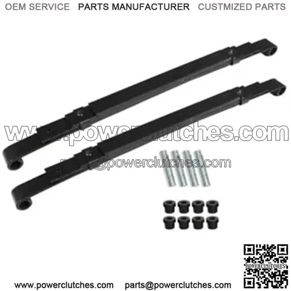 Rear Heavy Duty 4 Leaf Springs Fit for Club Car Precedent 2004-up Golf Cart