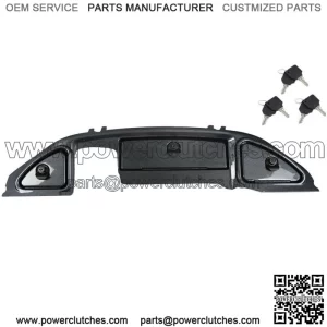 Golf Cart Carbon Fiber Dash W/ Locking Doors For Club Car Precedent 2008-Up