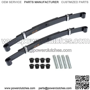Heavy Duty Rear Leaf Springs Fit For Ezgo TXT GAS 1996-2013 Golf Cart (Set of 2)