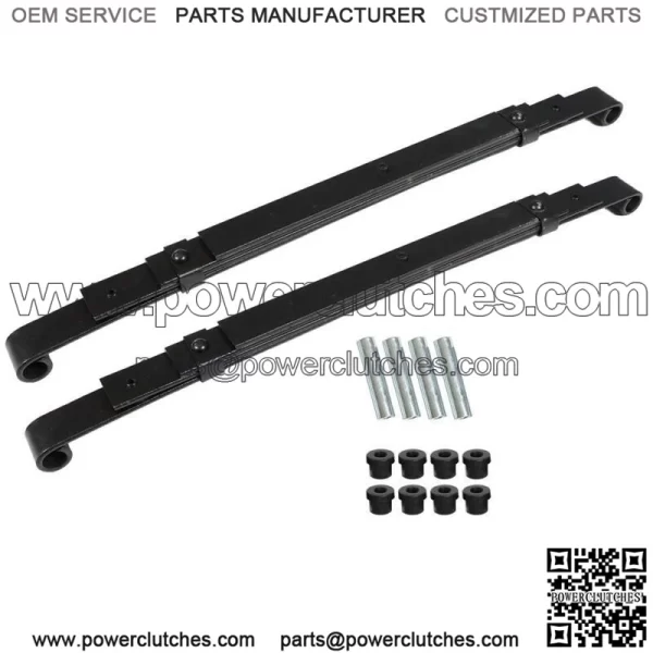 Set of for Club Car Precedent Golf Cart Rear Heavy Duty Leaf Springs - 2004-up