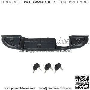 Carbon Fiber Dash with Locking Doors 2008.5 + For Club Car Precedent Golf Cart