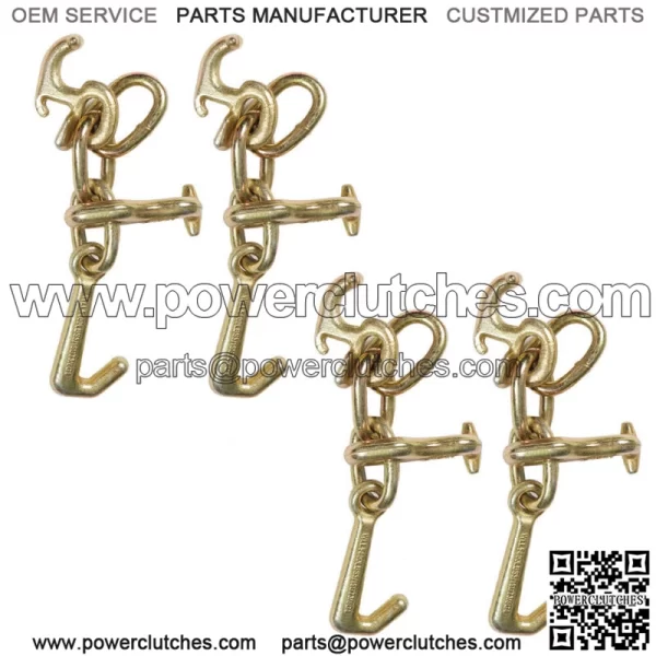 4 RTJ Cluster Hooks Wrecker Tow Truck Towing Car Hauler Trailer Auto Body Hook - Image 2