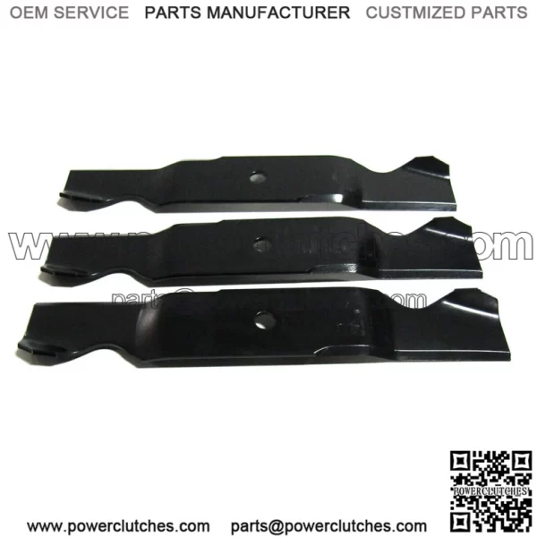 XHT BLADES FOR MTD CUB CADET 759-3820 759-3857 742-3013-0637 54" CUT 3" WI - Image 2