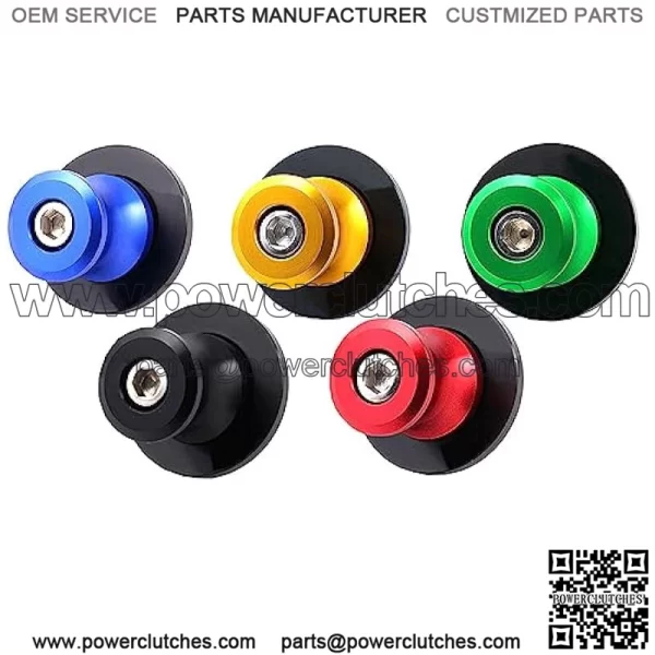 M10 x 1.25 Swingarm Spools Slider Universal for Y.amaha FZR 1000/600R/400 Kawasaki Z750 /Z750S/ Z750R /ER-6F /ER-6N /Versys 1000 Duke 125/200/390 RC 125/200/390(Gold) - Image 3