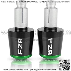 Motorcycle Handle Grips Plugs Caps for Yamaha FZR 600 FZ600 FZ8 FAZER 2011-2015 Motorcycle 7/8" 22mm Hand Bar Ends Slider Handle Bar End Grips Cap Accessories