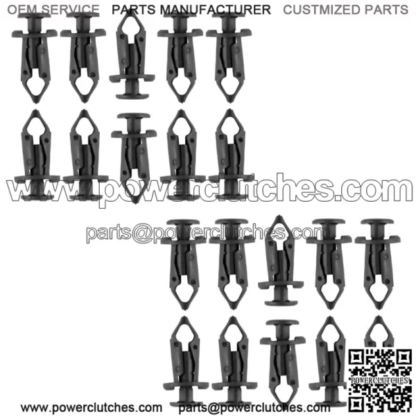 20pcs Fender Rivet Tools for Polaris RZR 1000 / RZR XP 1000 / RZR XP 4 1000 7661855 (For: Polaris Sportsman 570) - Image 4