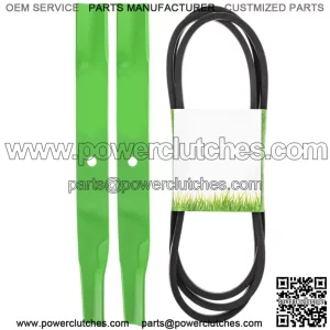 Lawn Mower Blades and Belt Kit for TimeCutter SS4216 SS4200