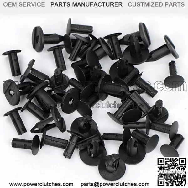 10pcs Car Parts Black Clips Fastener Clips For Front Rear Bumper (For: Ford F-150)