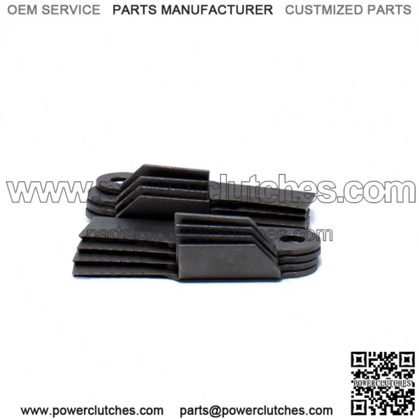 Set for installing straw chopper rotor blades (4 left and 4 right blades included)
