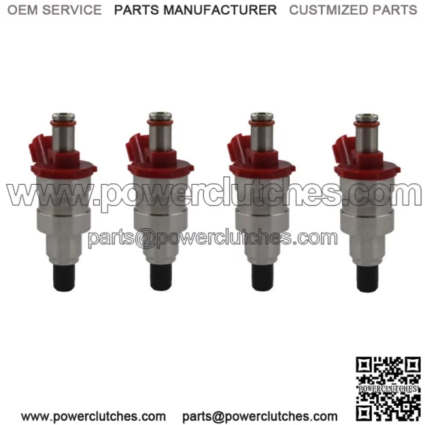 4X Fuel Injector G609-13-250 For Mazda B2600 MPV 2.6L High Impedance Flow Meter - Image 2