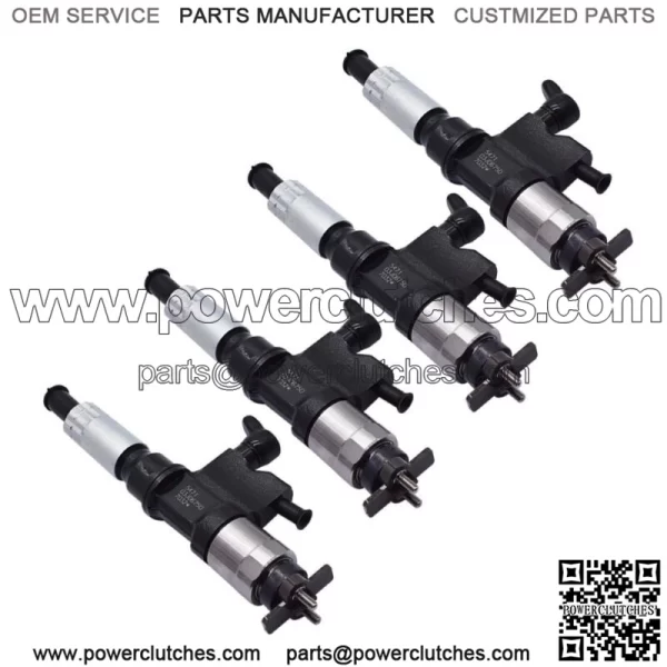 4* Fuel Injector 4HK1 fits Isuzu NPR NPR-HD Diesel 2001-2007 095000-5471 - Image 3