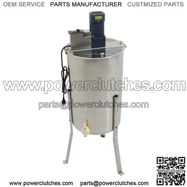 Electric Stainless Steel Honey Extractor for Beekeeping 2/4 Frame - Image 2