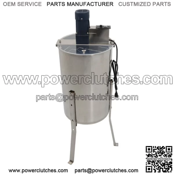 Electric Stainless Steel Honey Extractor for Beekeeping 2/4 Frame - Image 3